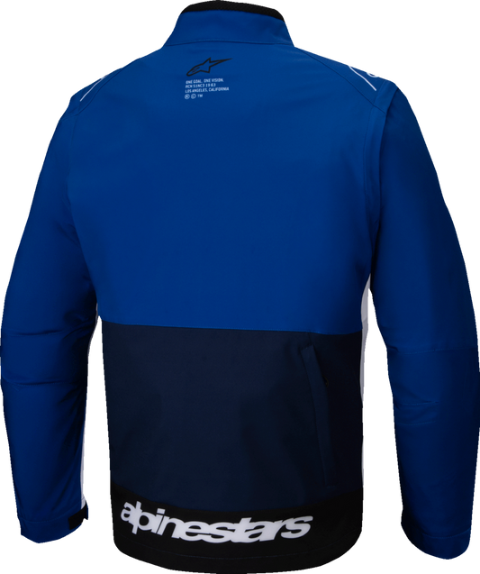 Alpinestars Lite-Dura Softshell Jacket 3XL Navy/Blue/White - Part 3700225-7174-3X