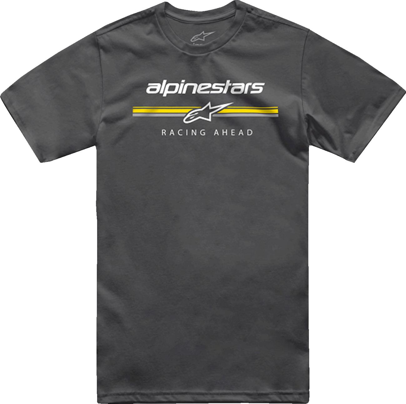 Alpinestars Betteryet T-Shirt Charcoal XL - Comfortable 60% Cotton/40% Polyester Graphic Tee