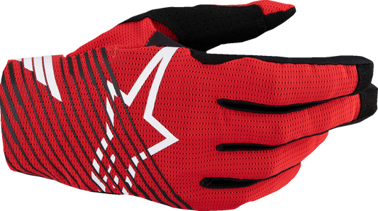 Alpinestars Radar Pro MX Gloves - Bright Red, Large - Part Number 3560325-3010-L