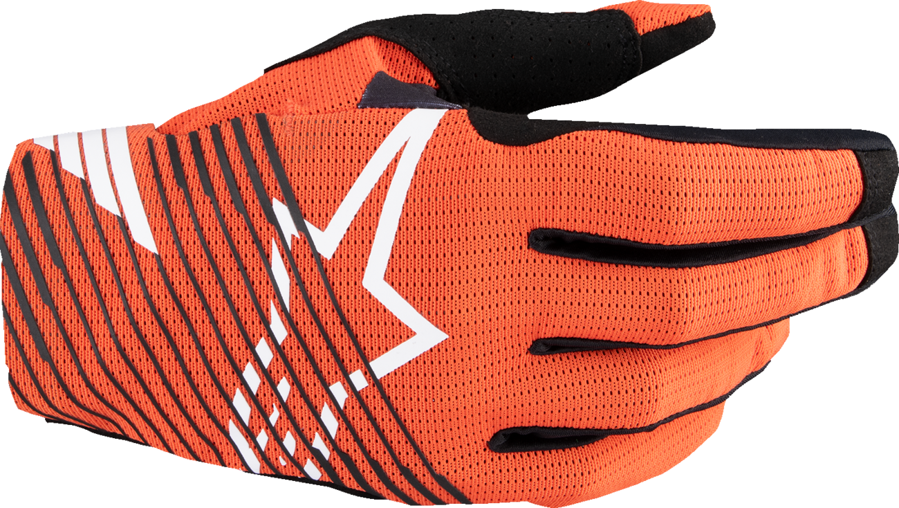 Alpinestars Radar Pro MX Gloves - Hot Orange, Small