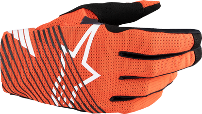 Alpinestars Radar Pro MX Gloves - Hot Orange, Small