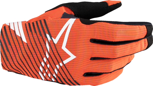 Alpinestars Radar Pro MX Gloves - Hot Orange, 2XL - Enhanced Grip and Breathability