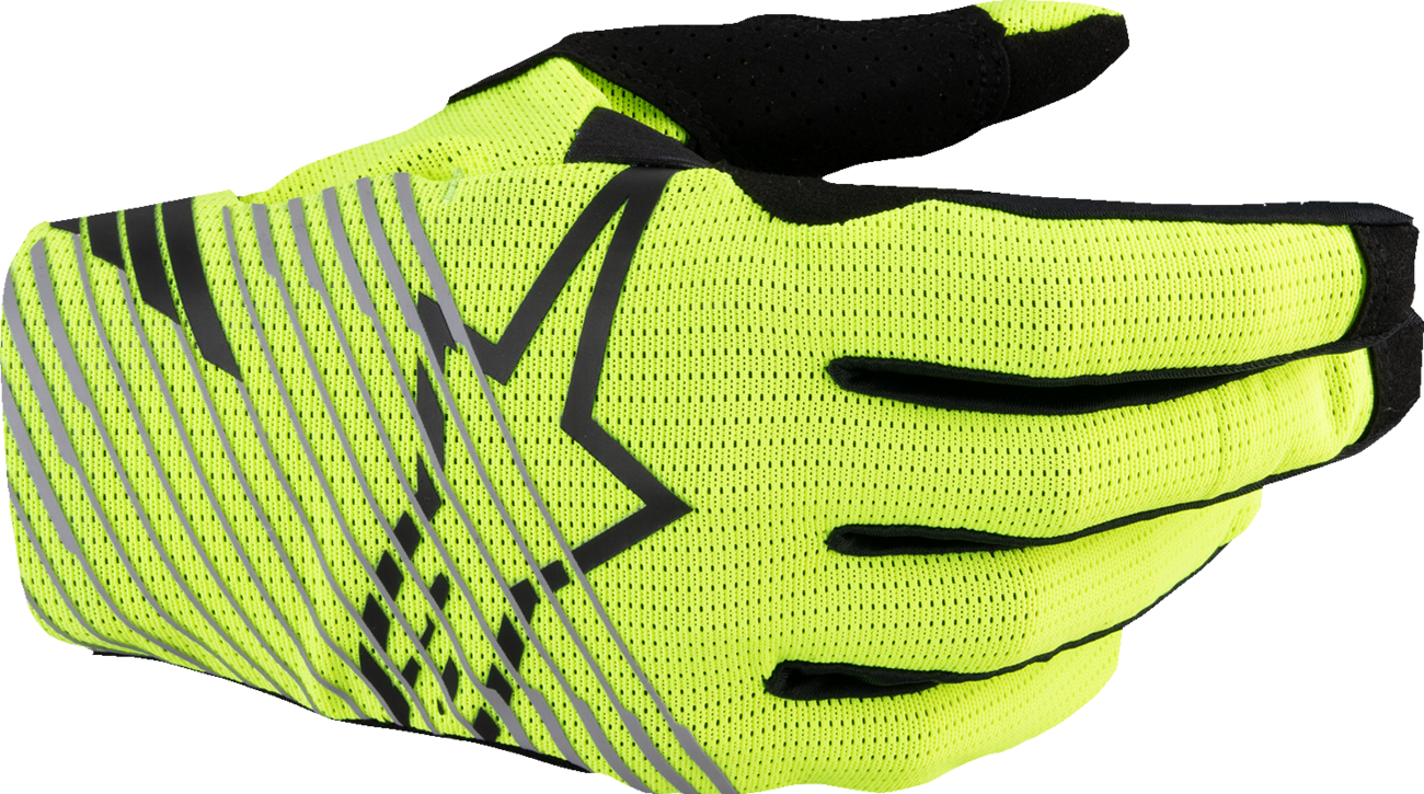 Alpinestars Radar Pro MX Gloves - Fluo Yellow - Small