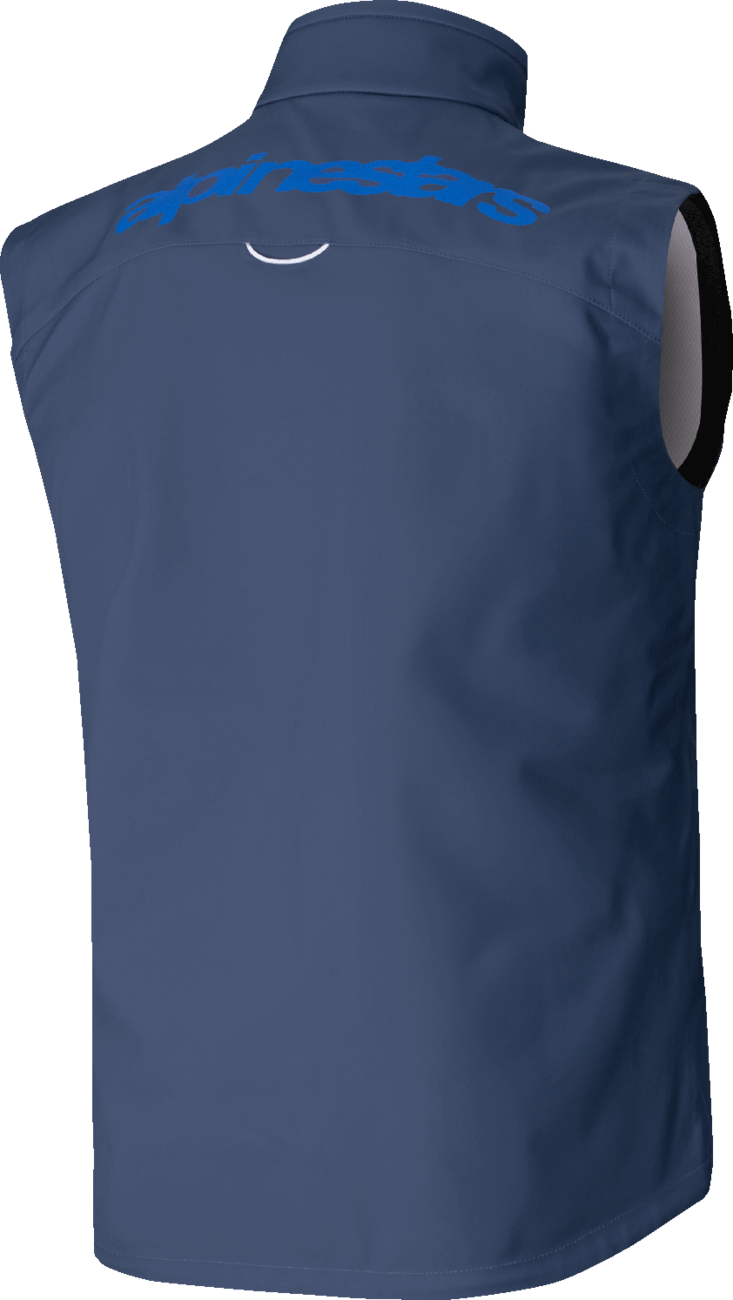 Alpinestars Techstar Softshell Vest - Navy, XL (Part No. 3700325-7158)