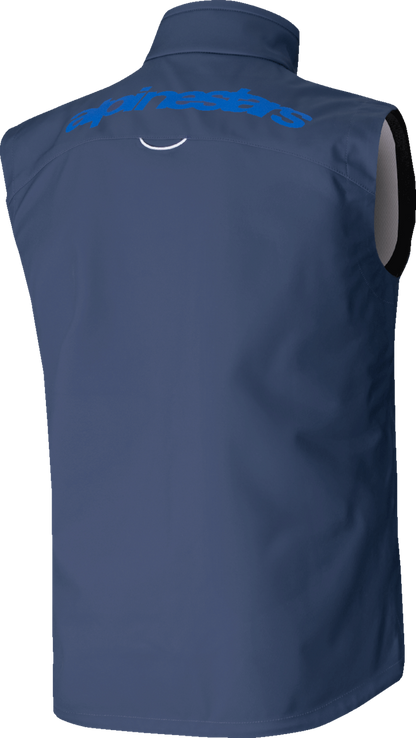 Alpinestars Techstar Softshell Vest - Navy, XL (Part No. 3700325-7158)