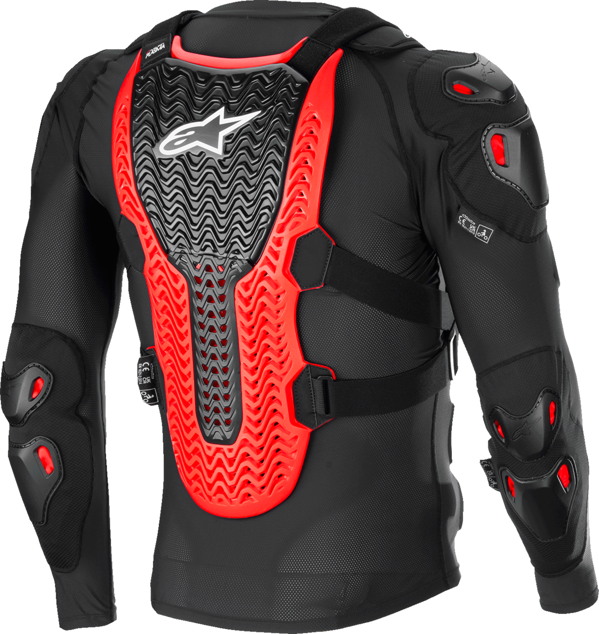 Alpinestars Bionic XTR Plasma Protection Jacket - Black/Red/White, XL Part 6507625-132
