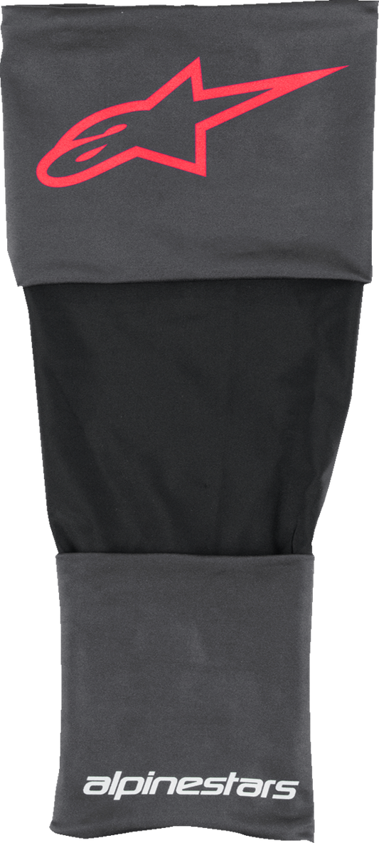 Alpinestars RK-S Knee Brace Sleeves - Black/Red/White, Part Number 6700225-132-OS
