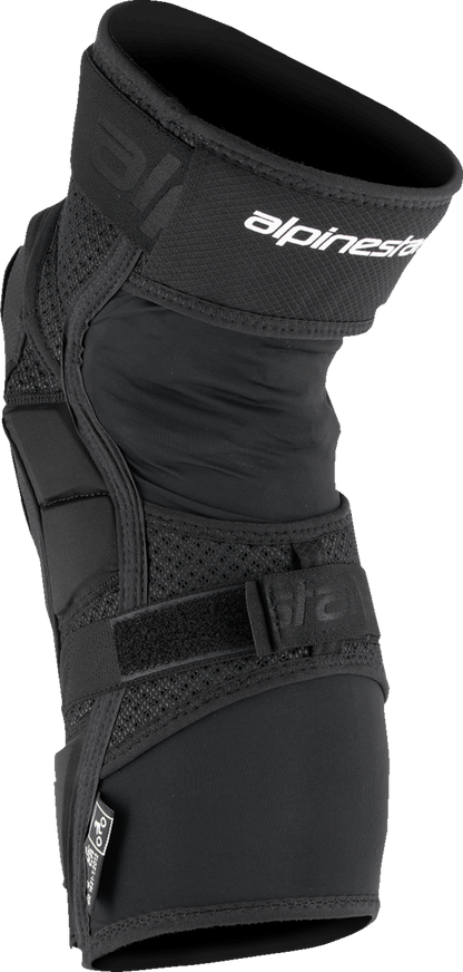 Alpinestars Bionic Pro Plasma Knee Protectors - Black, Red & White, Small/Medium (Part No. 6503125-132-SM)