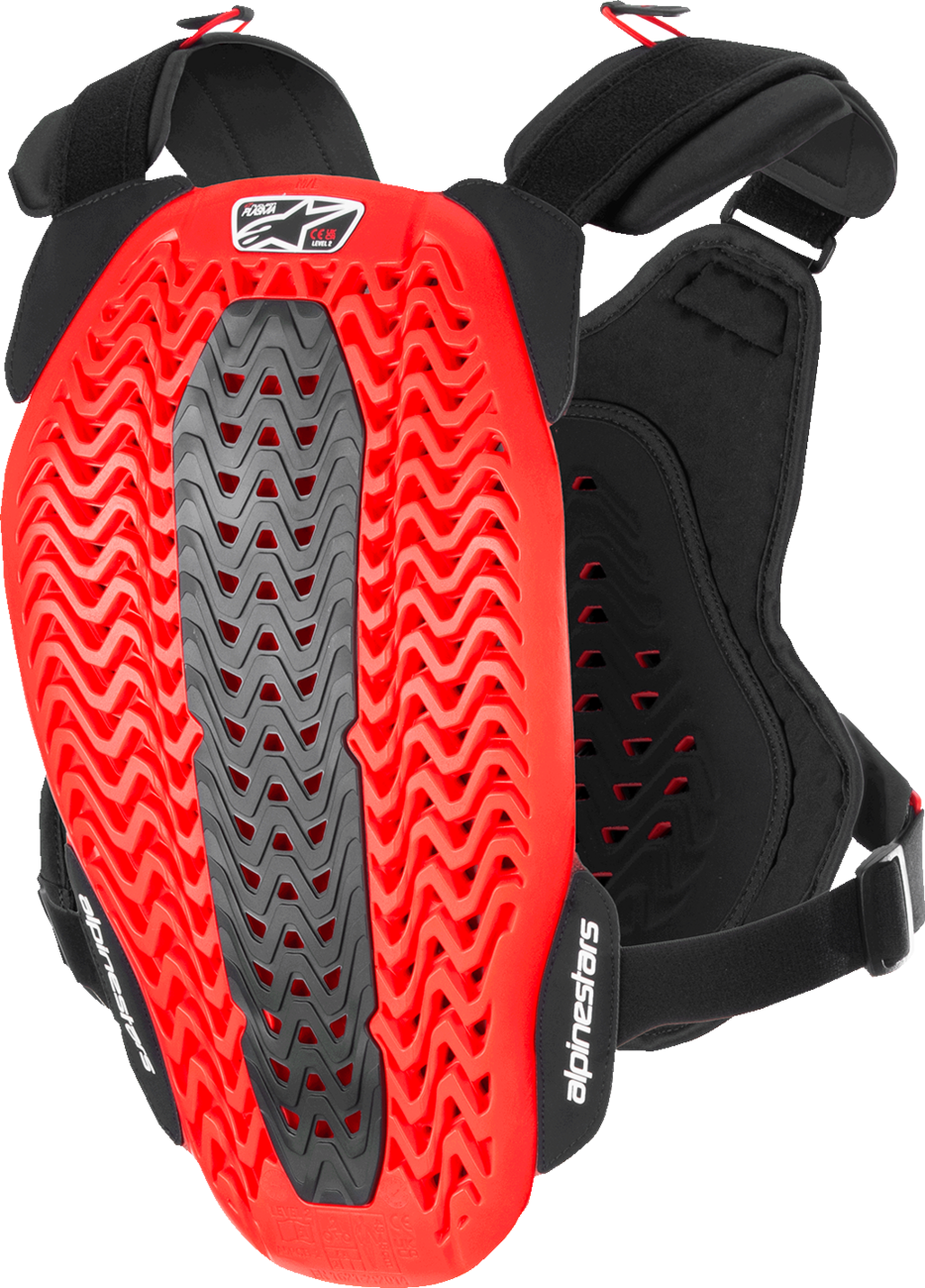 ALPINESTARS A-5 Plasma Chest Protector - Black/Red/White - M/L  6700825-132-M/L