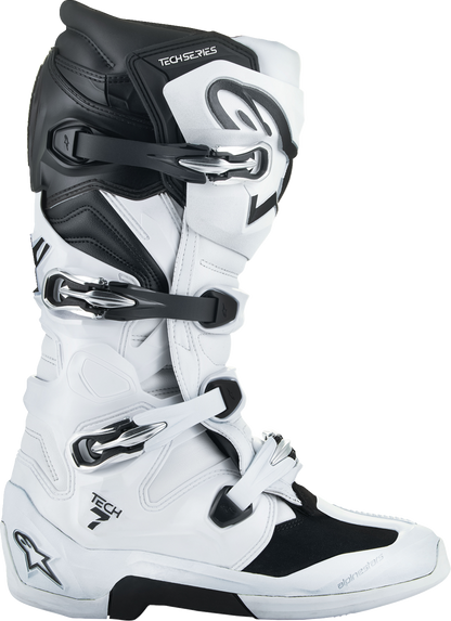 ALPINESTARS Tech 7 Boots - White/Black - US 14 / EU 49.5 2012025-21-14