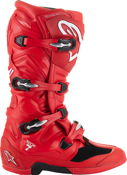ALPINESTARS Tech 7 Boots - Bright Red - US 11 / EU 45.5 2012025-3010-11