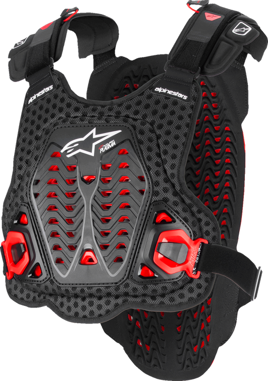 Alpinestars A-5 Plasma Chest Protector XS/S by ALPINESTARS - Black, Red & White