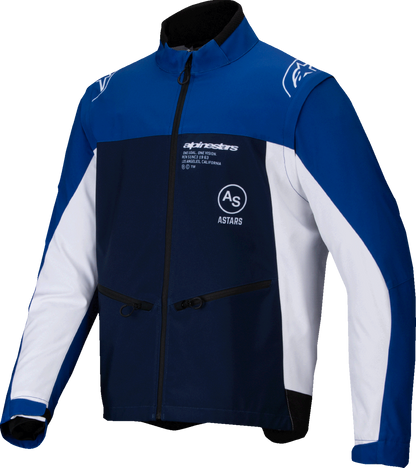 Alpinestars Lite-Dura Softshell Jacket - Navy/Blue/White, Medium - Part 3700225-7174-M