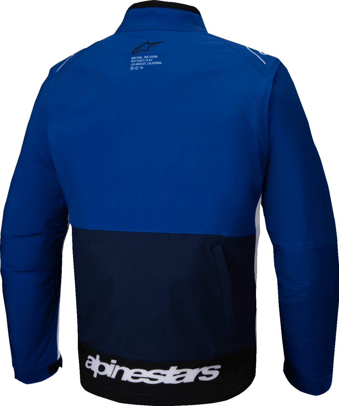 Alpinestars Lite-Dura Softshell Jacket - Navy/Blue/White, Medium - Part 3700225-7174-M