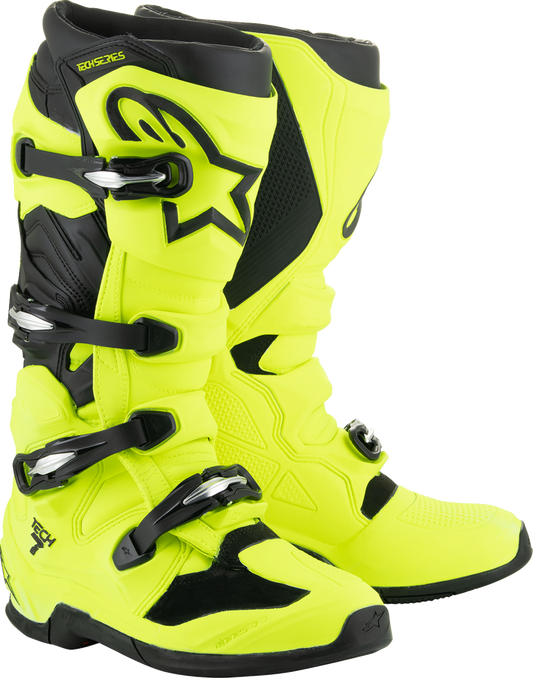 ALPINESTARS Tech 7 Boots - Fluorescent Yellow/Black - US 7 / EU 40.5 2012025-551-7