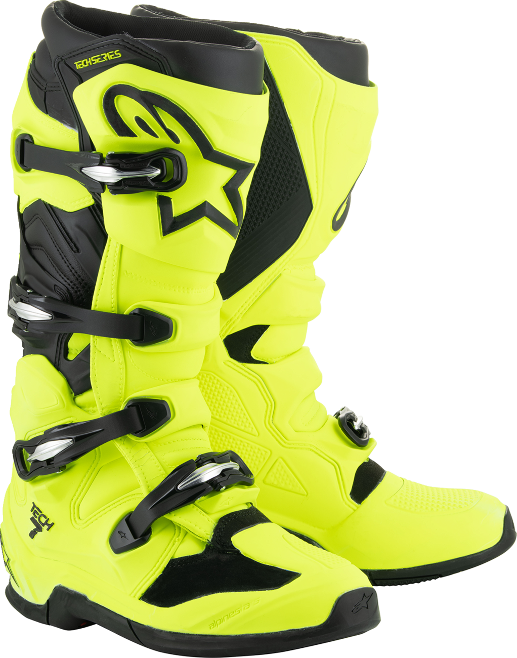 ALPINESTARS Tech 7 Boots - Fluorescent Yellow/Black - US 13 / EU 48 2012025-551-13