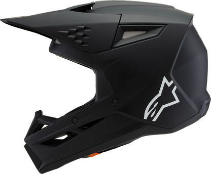 ALPINESTARS Youth SM3 Helmet - Solid - Matte Black - Medium 8302225-110-YM