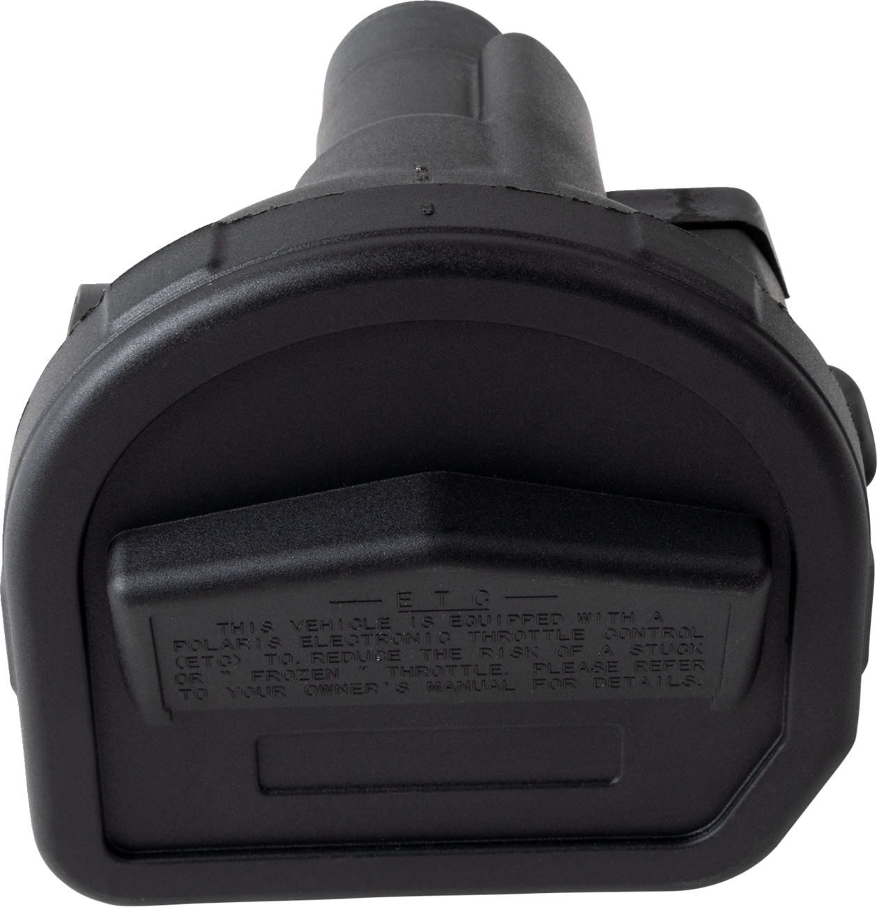 Moose Offroad Polaris Throttle Assembly 100-1410-PU - Durable Aluminum Construction with Black Anodized Finish