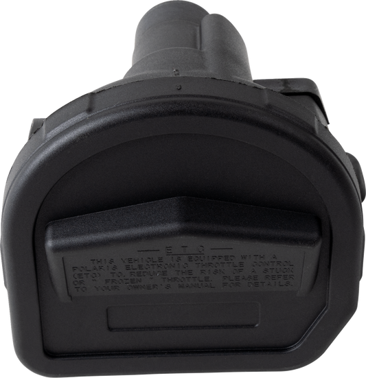 Moose Offroad Polaris Throttle Assembly 100-1410-PU - Durable Aluminum Construction with Black Anodized Finish