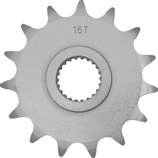 MOOSE OFFROAD Yamaha 26-4153-15CRMO Front Sprocket - 15 Tooth for ATV and Dirt Bikes