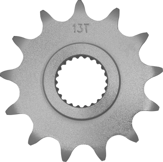Moose Offroad Yamaha 26-4163-13CRMO Front Sprocket - 13 Tooth for ATV and Dirt Bikes