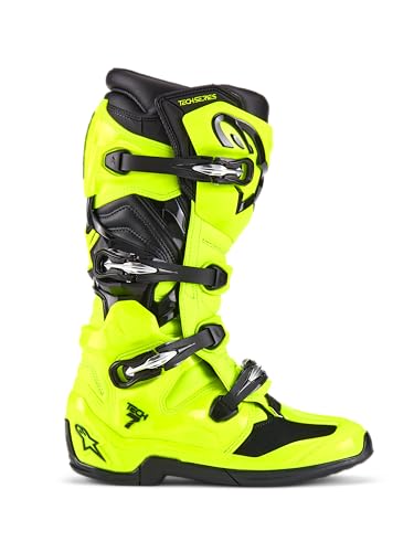 Alpinestars - Tech 7 Boots Yellow Fluo/Black 12 (2012025-551-12)