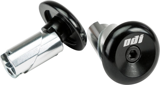 ODI Aluminum Bar End Plugs Black (Part F71APB) – Durable 6061 Aluminum Motorcycle End Caps