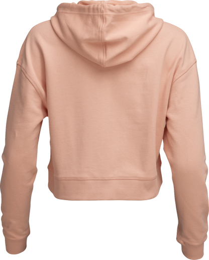 THOR Women's Iconic Pullover Crop Hoodie - Pink, Part Number 3051-1250