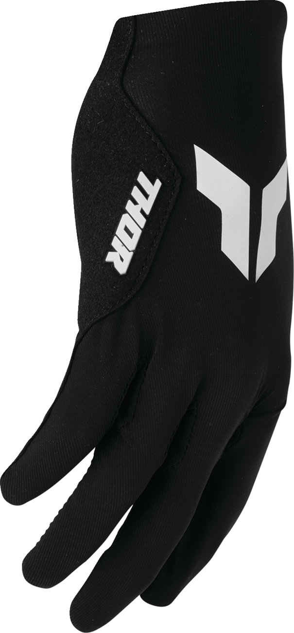 THOR Sportmode Iconic Gloves - Black - Large (Part Number 3330-8003)