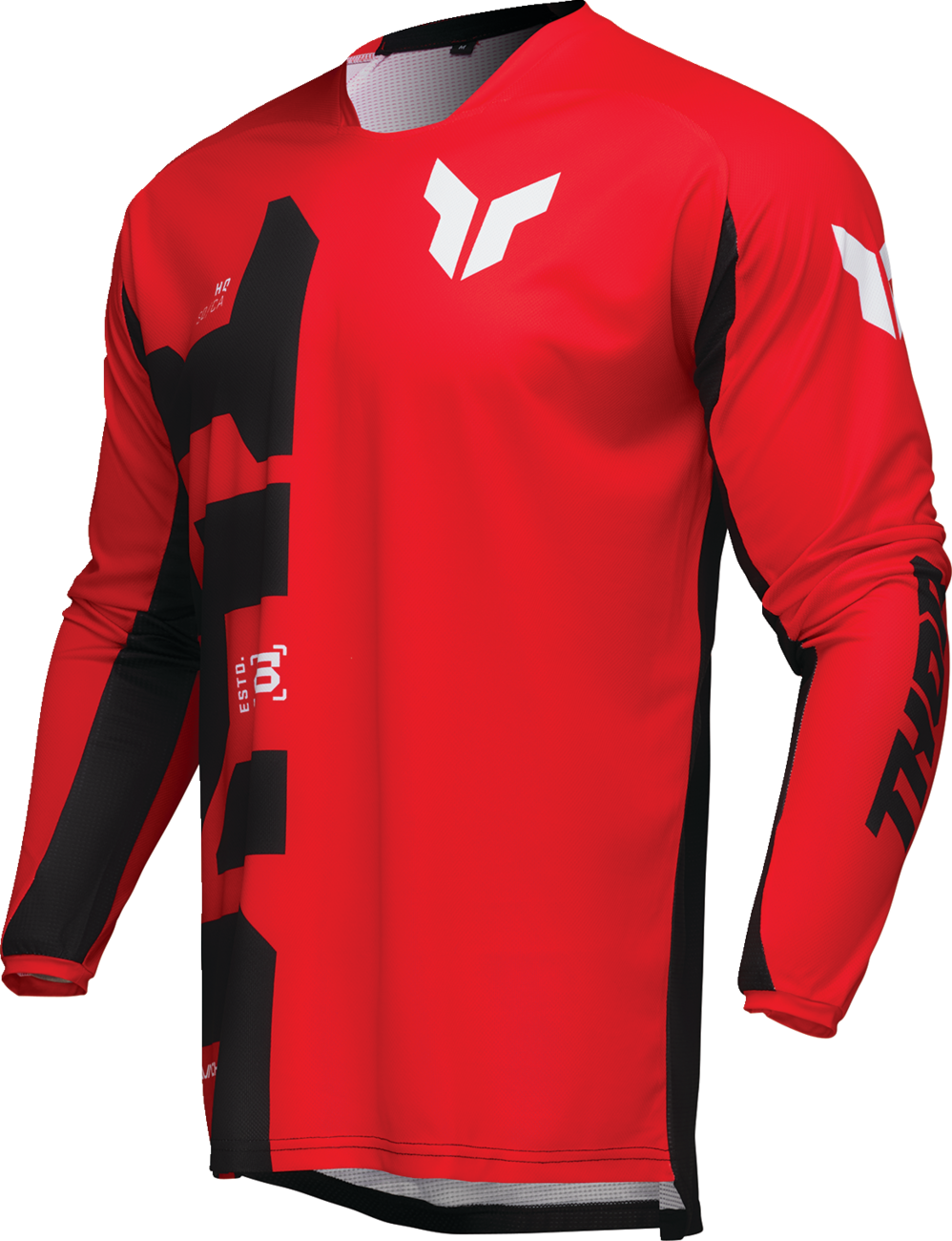 THOR Launchmode Forge Jersey 3XL by THOR - Red, Part No. 2910-8218