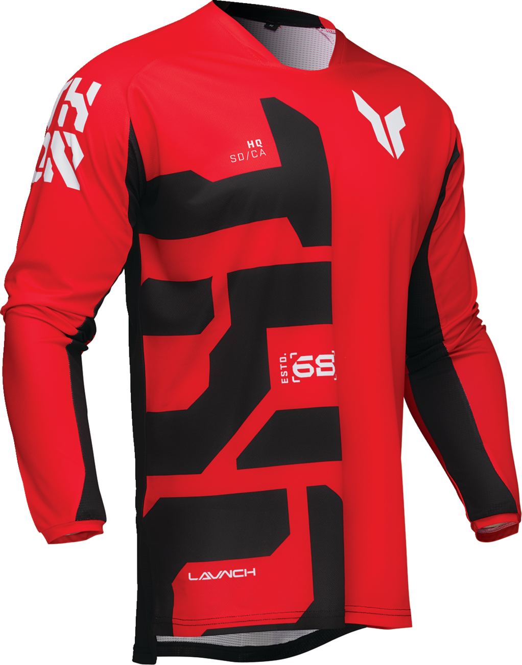 THOR Launchmode Forge Jersey 3XL by THOR - Red, Part No. 2910-8218