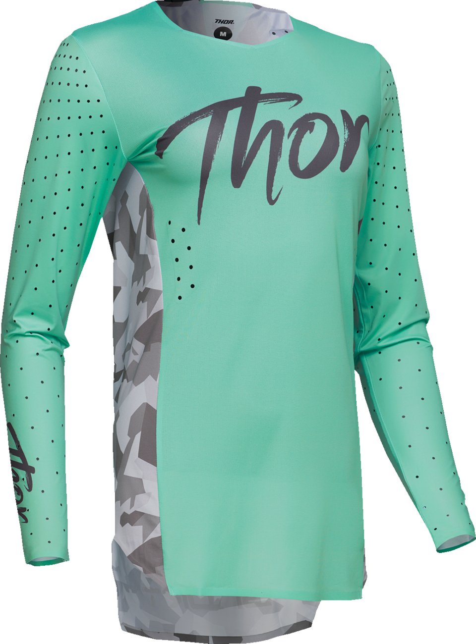 THOR Women's Sportmode Shadow Jersey - Teal, Part No. 2911-0320