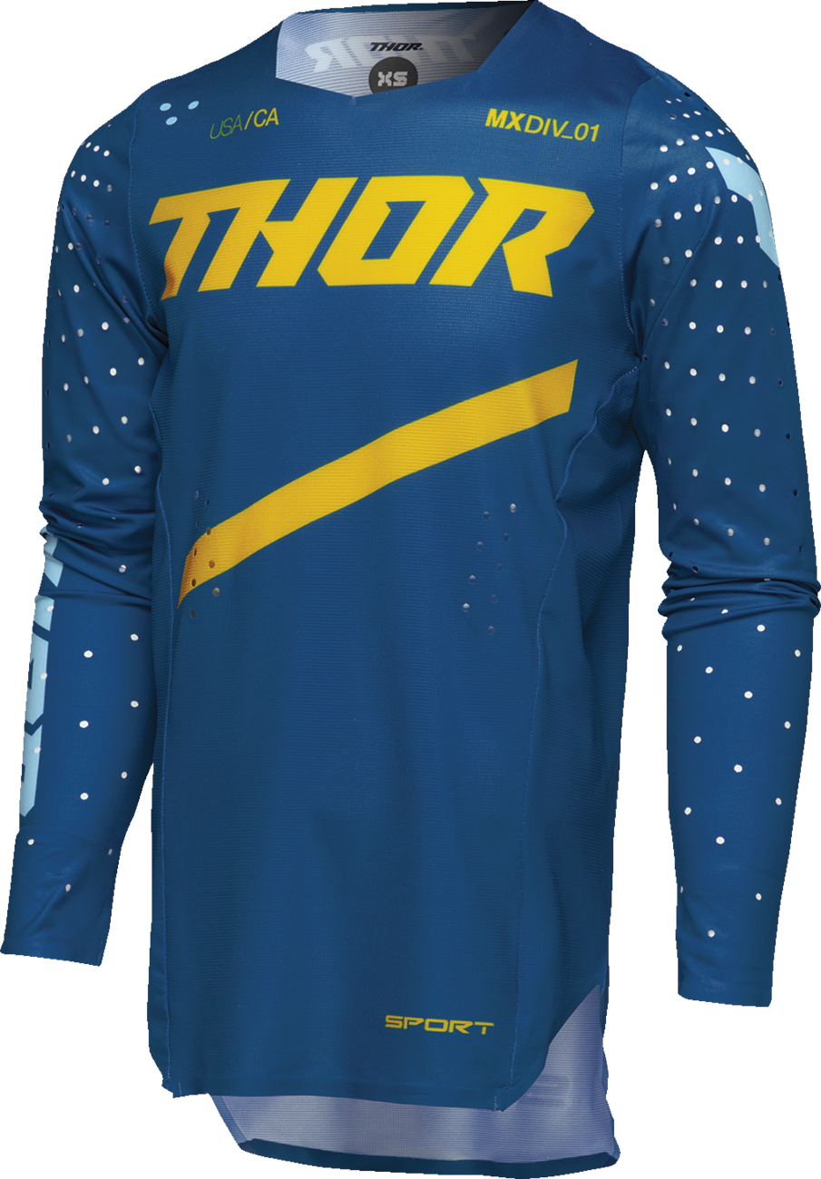 THOR Youth Sportmode Brave Jersey - Blue, Part Number 2912-2537