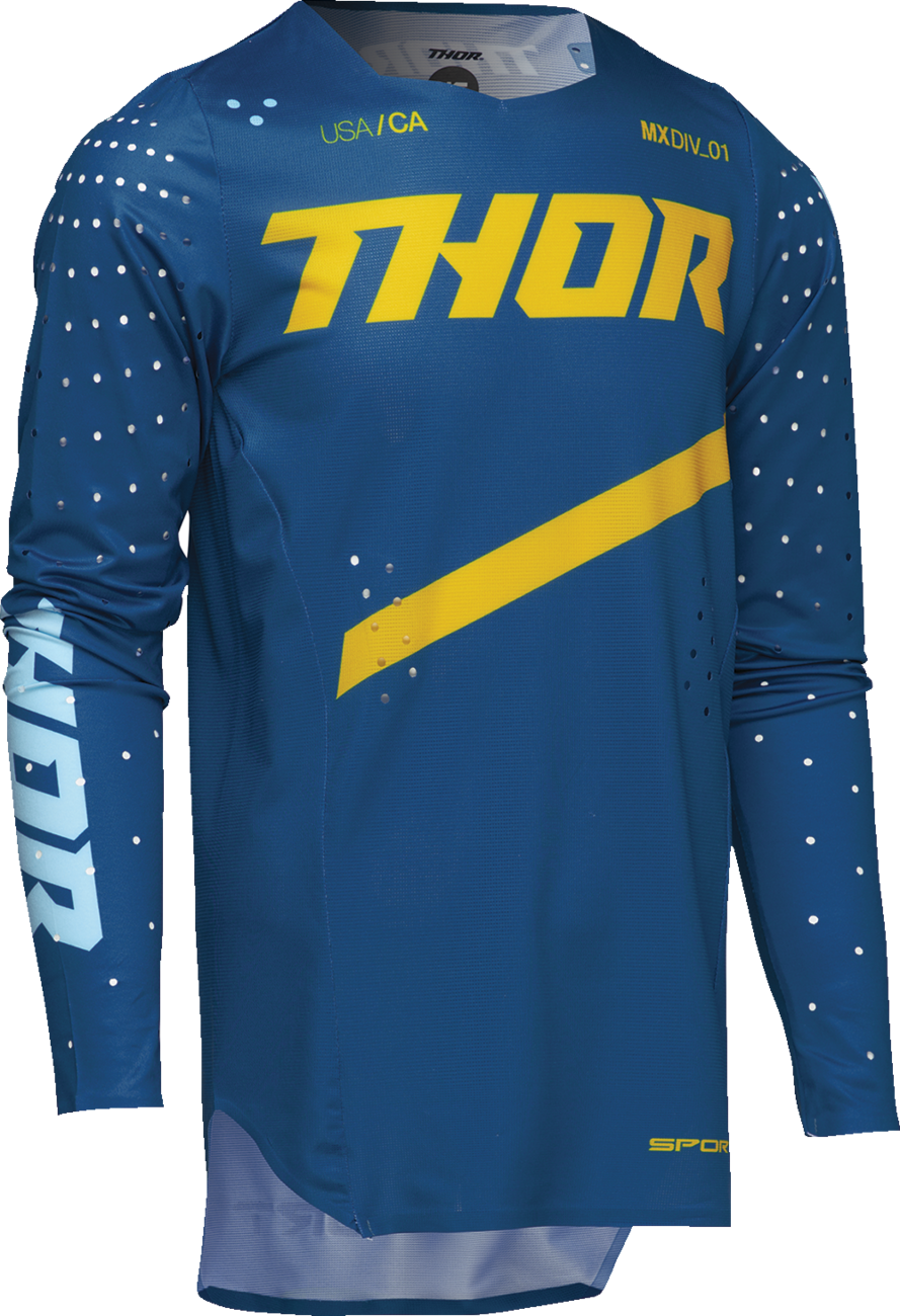 THOR Youth Sportmode Brave Jersey - Blue, Part Number 2912-2537