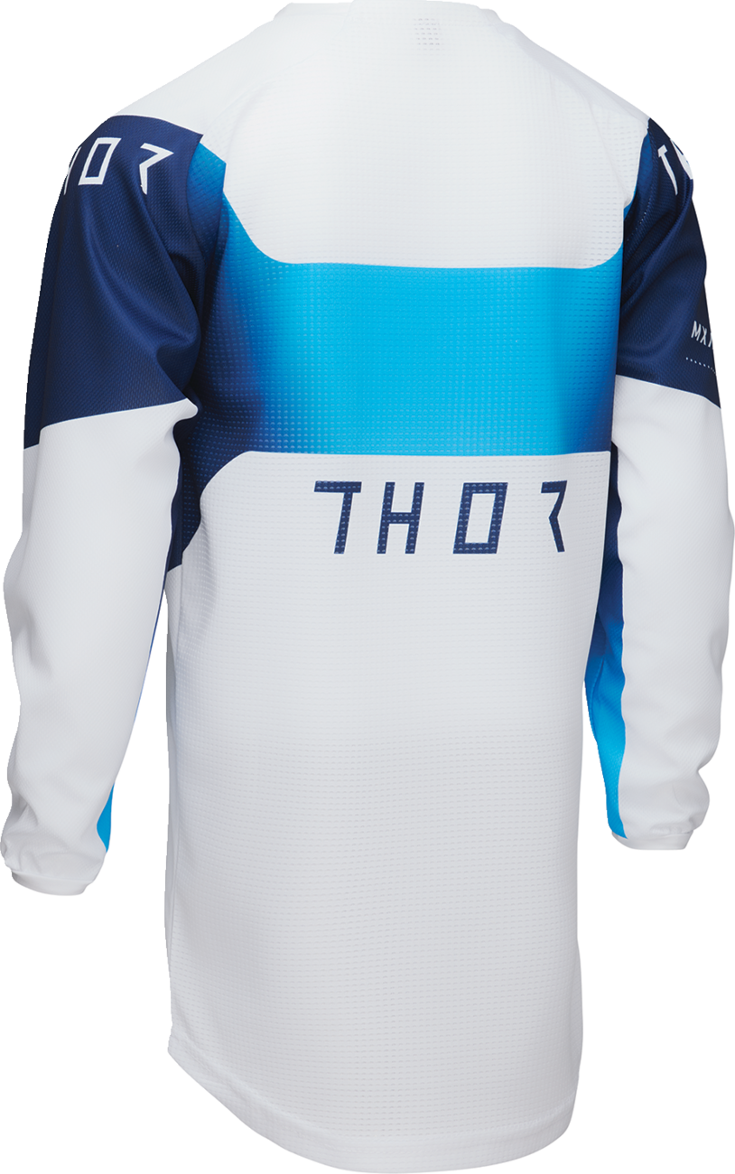 THOR Youth Launchmode Storm Jersey XL - White - Part Number 2912-2571