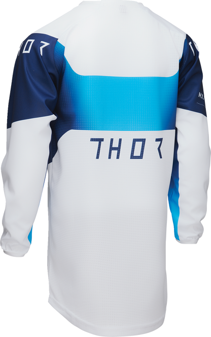 THOR Youth Launchmode Storm Jersey XL - White - Part Number 2912-2571