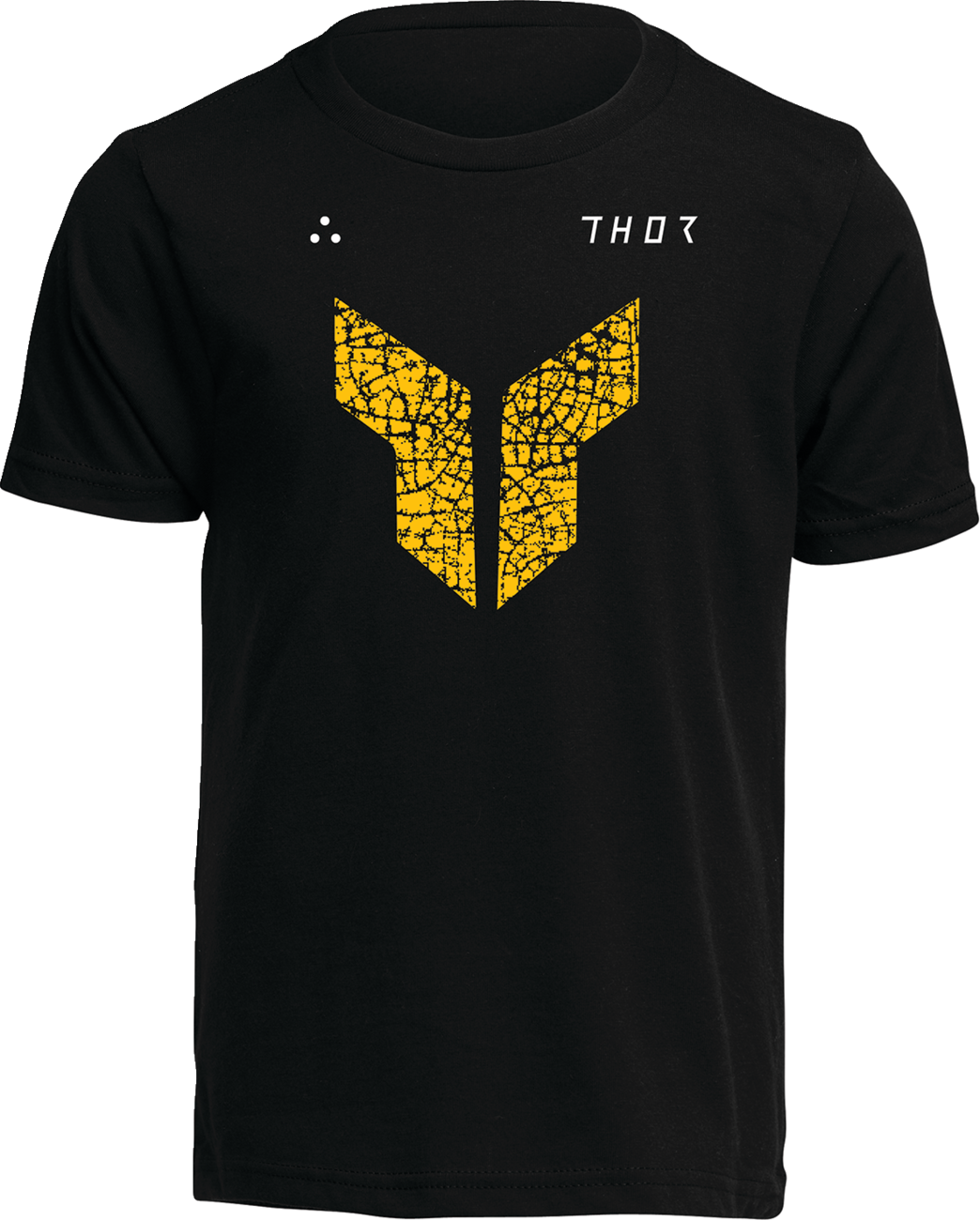 THOR Youth Iconic T-Shirt - Dry Lake Black, Part Number 3032-3833