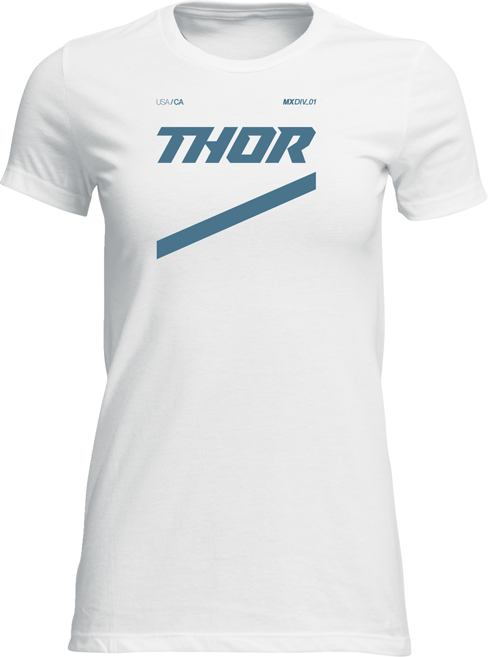 THOR Women's Brave T-Shirt - White, Part Number 3031-4292