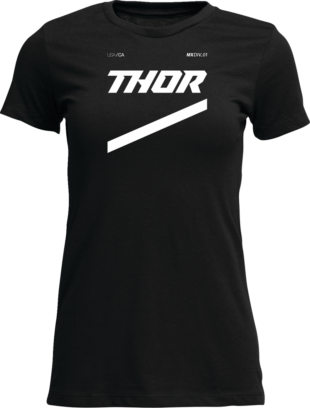 THOR Women's Brave T-Shirt - Black - Small (Part Number 3031-4296)