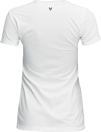 THOR Women's Brave T-Shirt - White, Part Number 3031-4292