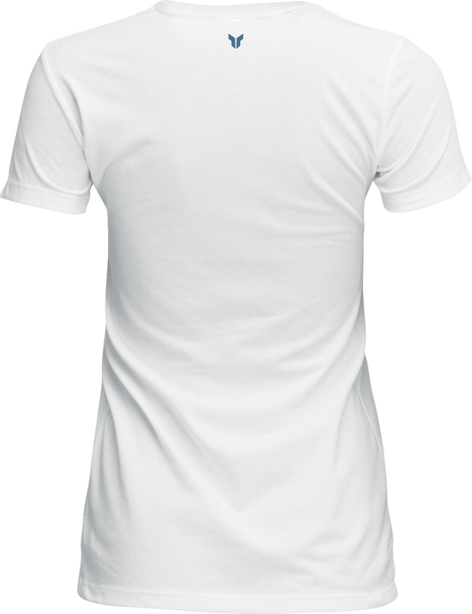 THOR Women's Brave T-Shirt - White, Part Number 3031-4292