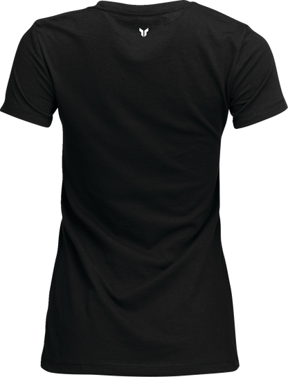 THOR Women's Brave T-Shirt - Black - Small (Part Number 3031-4296)