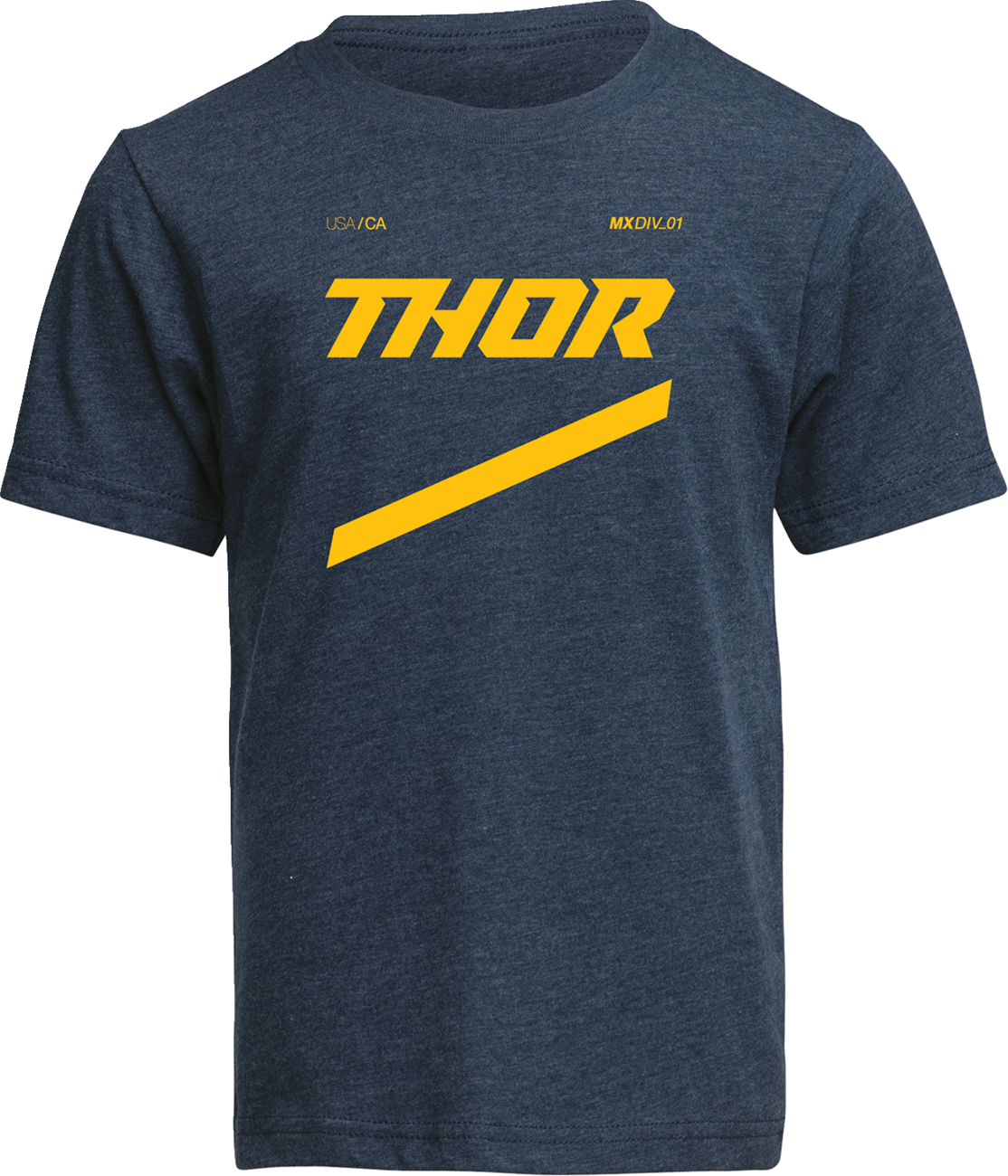 THOR Youth Brave T-Shirt in Navy - Small by THOR, Part No. 3032-3848