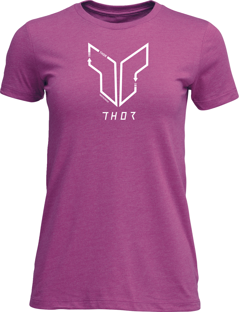 THOR Women's Trax Fuchsia T-Shirt - Part Number 3031-4301