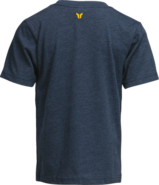 THOR Youth Brave T-Shirt in Navy - Small by THOR, Part No. 3032-3848