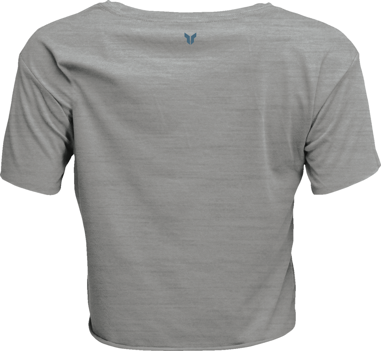THOR Women's Corp Crop T-Shirt in Heather Gray - Part Number 3031-4311