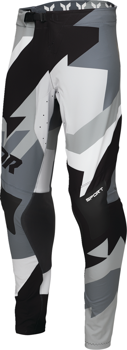 THOR Sportmode Brave Pants - Black, US Size 36 - Part Number 2901-11484