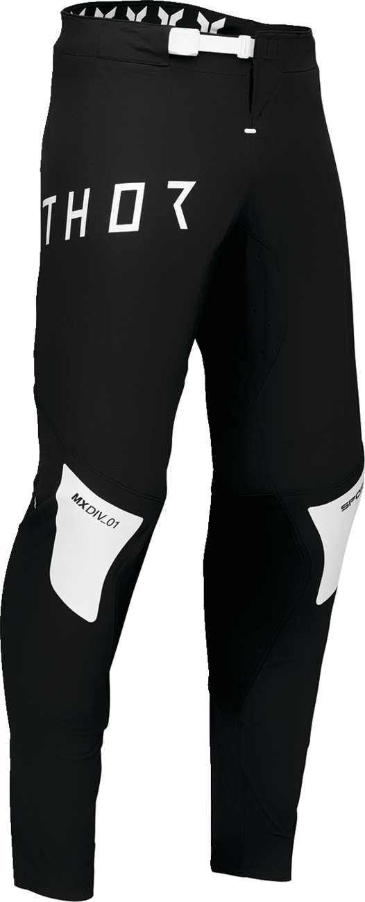 THOR Sportmode Strike Pants - Black/White, US 34, Part 2901-11699