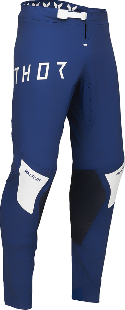 THOR Sportmode Strike Pants - Navy - US 33, Durable Nylon In-Motion Chassis with Moisture-Wicking Technology