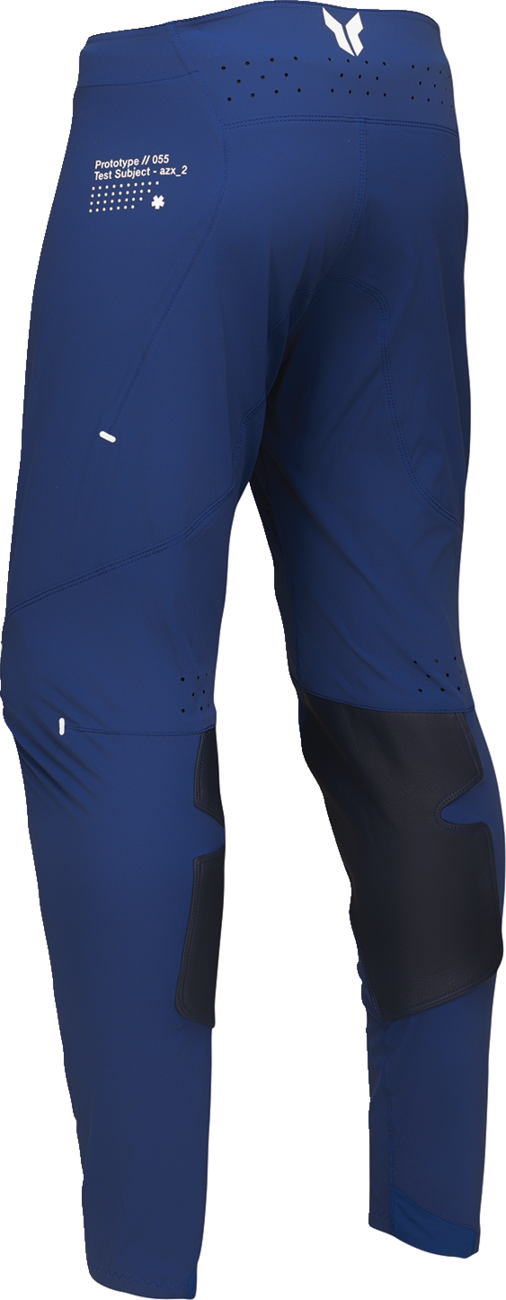 THOR Sportmode Strike Pants - Navy - US 33, Durable Nylon In-Motion Chassis with Moisture-Wicking Technology